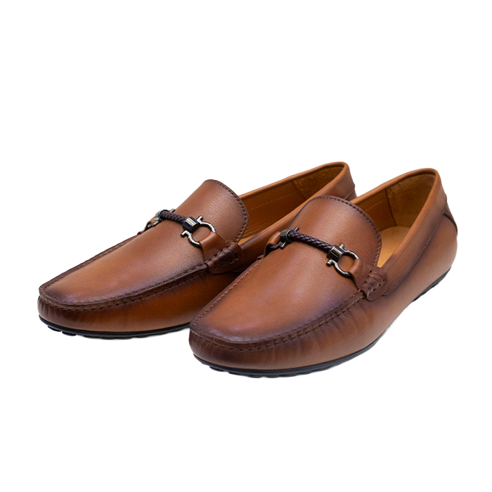 MOCASSINS CUIR SOUPLE SPORT CHIC AVEC BOUCLE